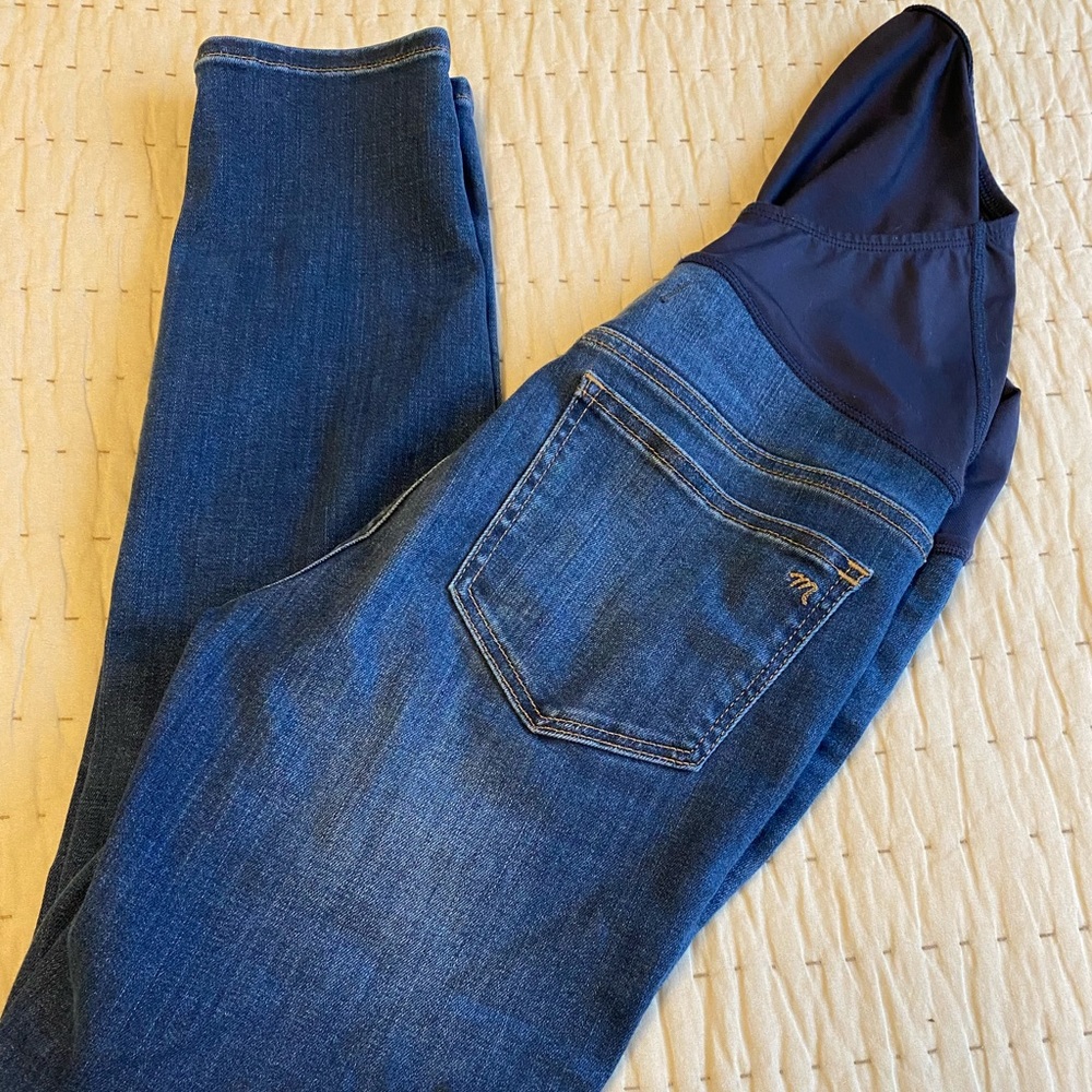 MADEWELL // maternity skinny jeans